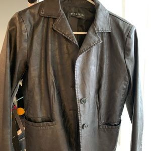 Black pleather jacket